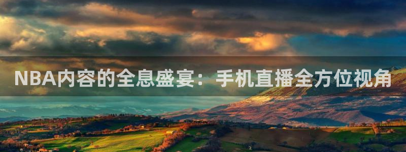 小九nba免费观看：NBA内容的全息盛宴：手机直播全方位视角